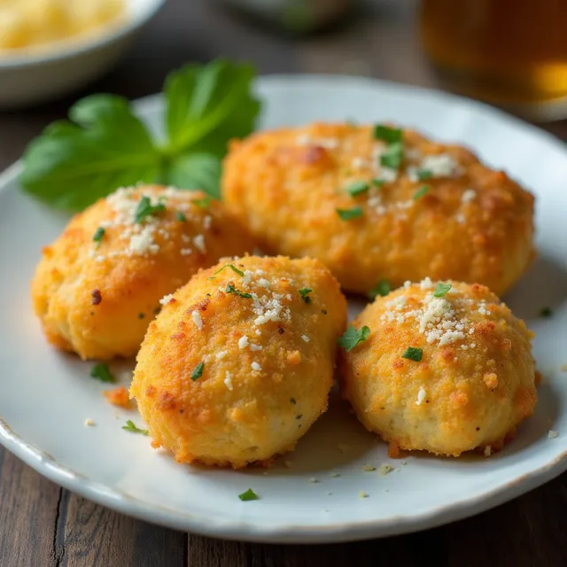 Air Fryer Parmesan Chicken Bites