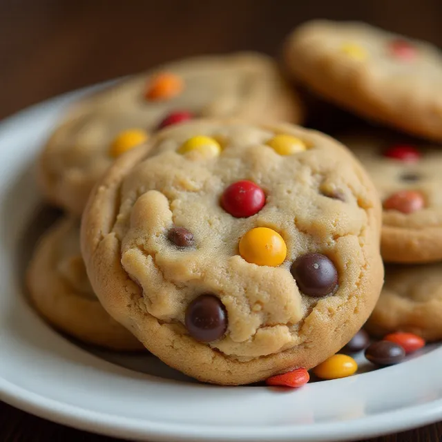 Peanut Butter M&M Cookies