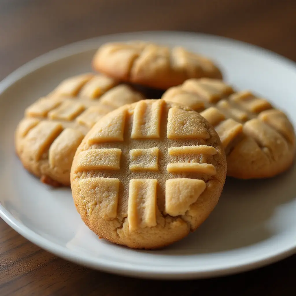 Three Ingredient Peanut Butter Cookies