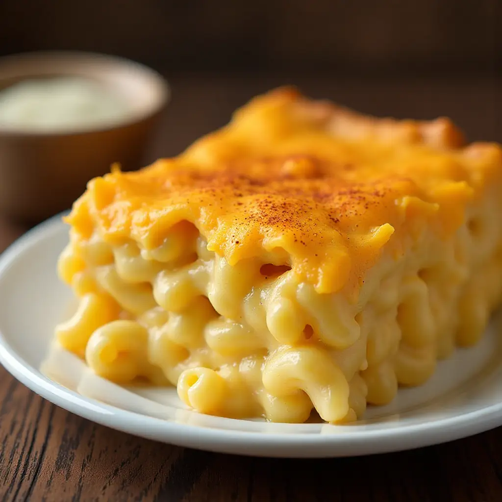 Southern Macaroni and Cheese Pie