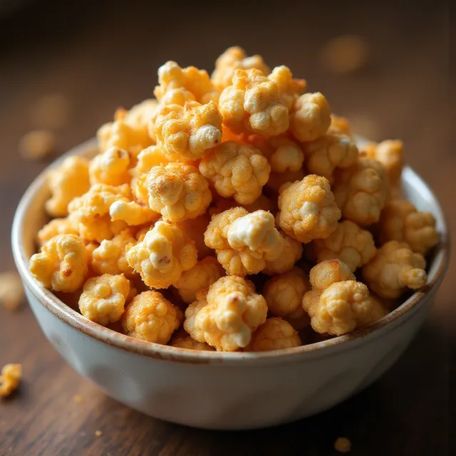 Maple and Honey Caramel Corn