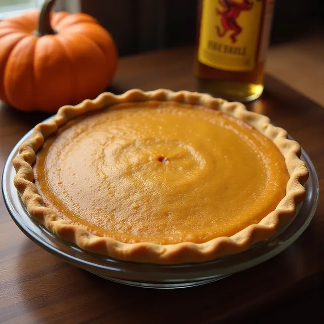 Fireball Pumpkin Pie