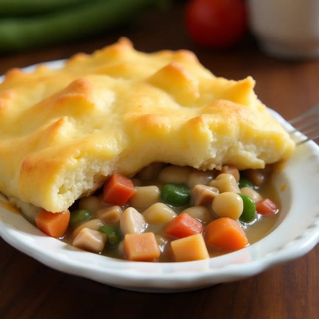 Mashed Potato-Topped Turkey Pot Pie