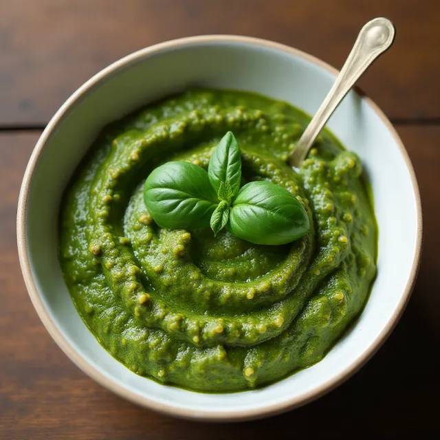 Homemade Best-O Pesto Ever