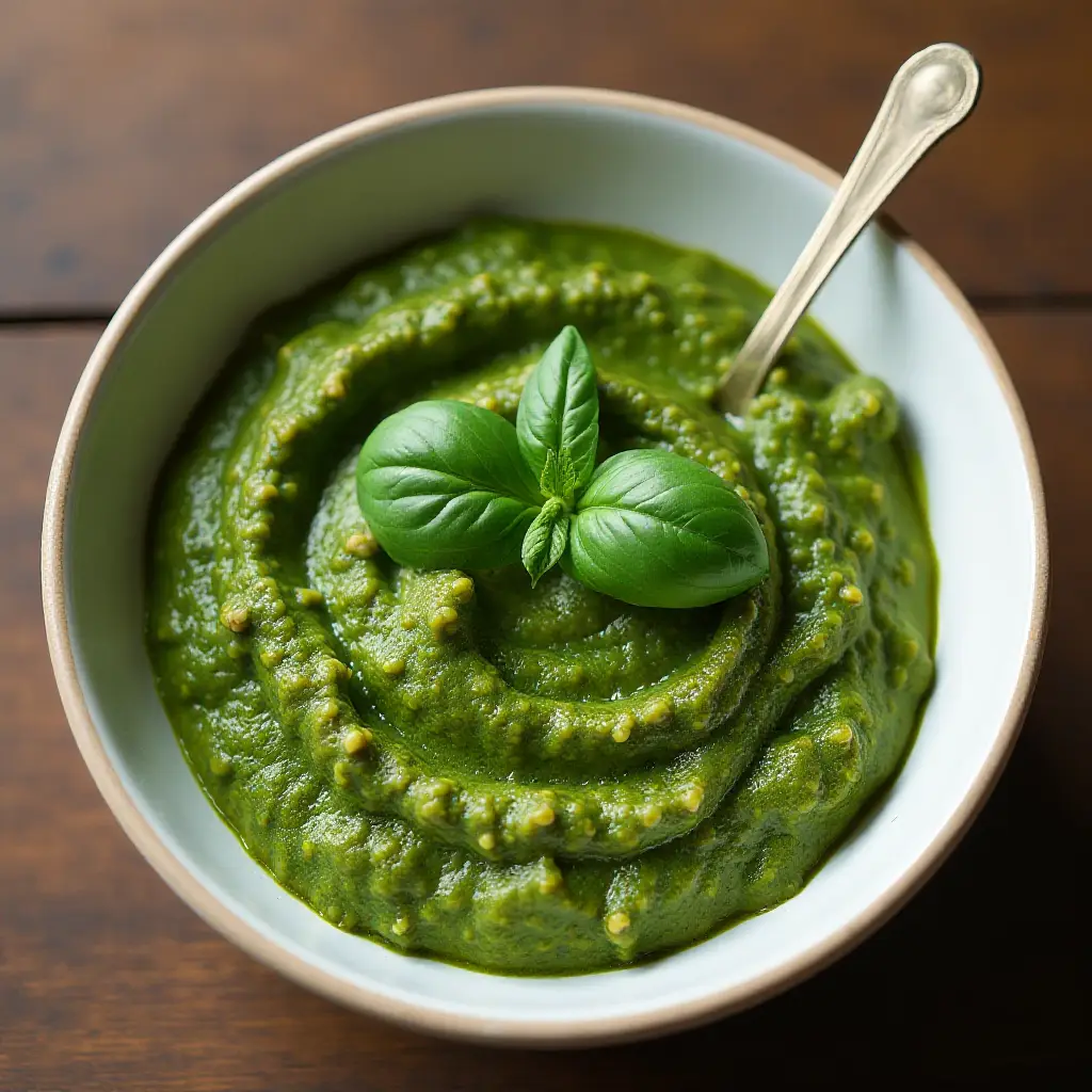 Homemade Best-O Pesto Ever