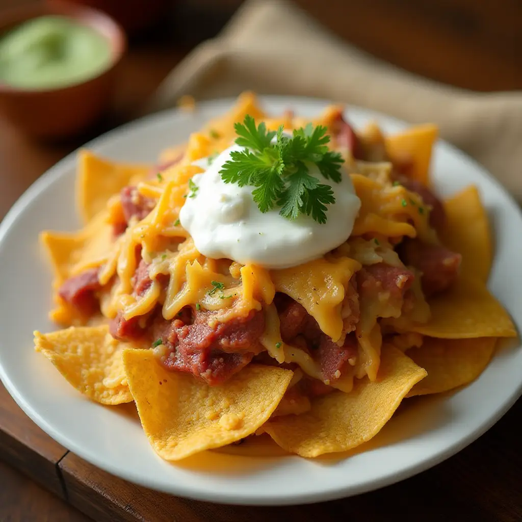 Reuben Nachos