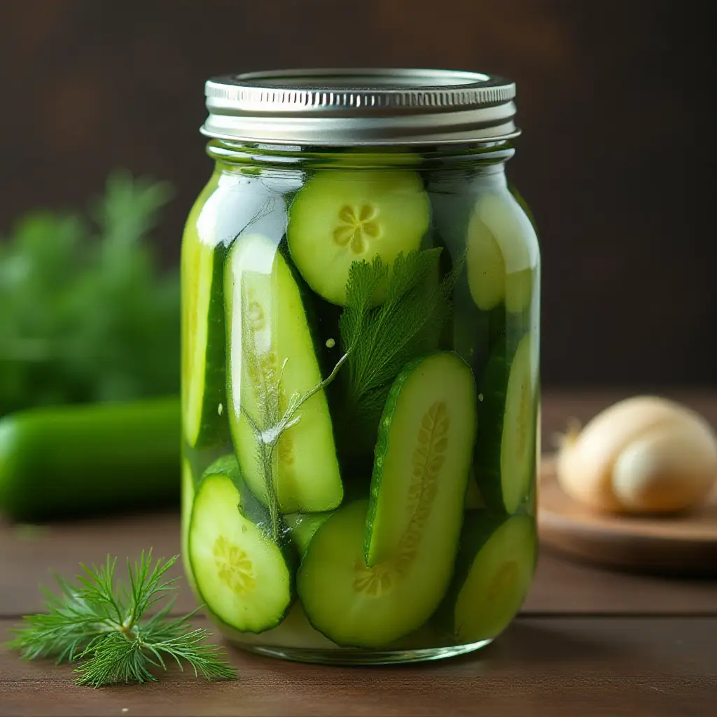 Refrigerator Dill Pickles