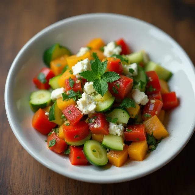 Summer Pepper Salad