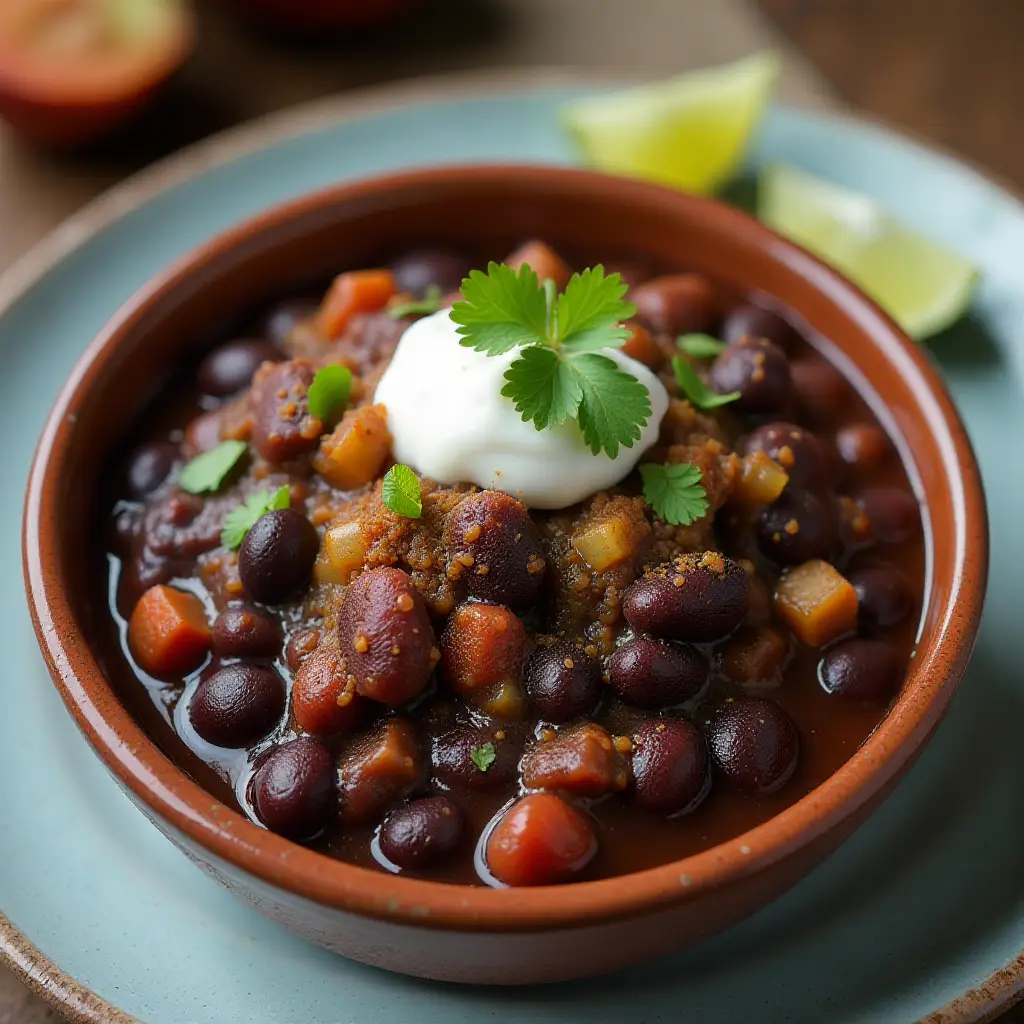 Refried Black Beans