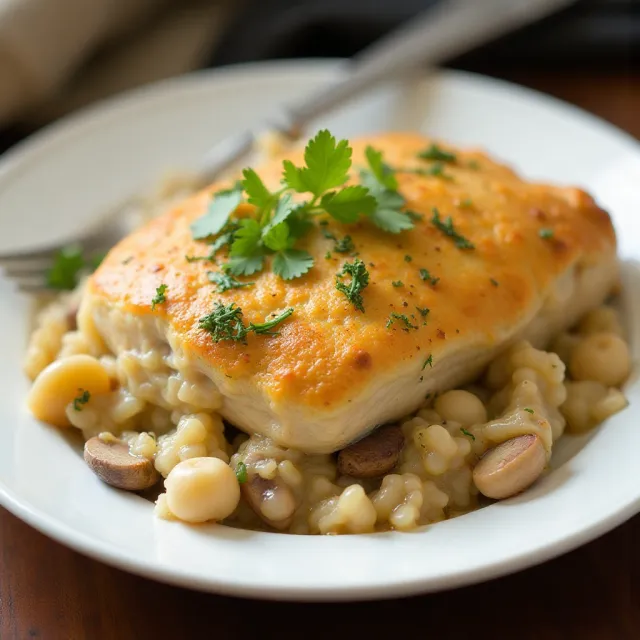 Chicken and Wild Rice Casserole