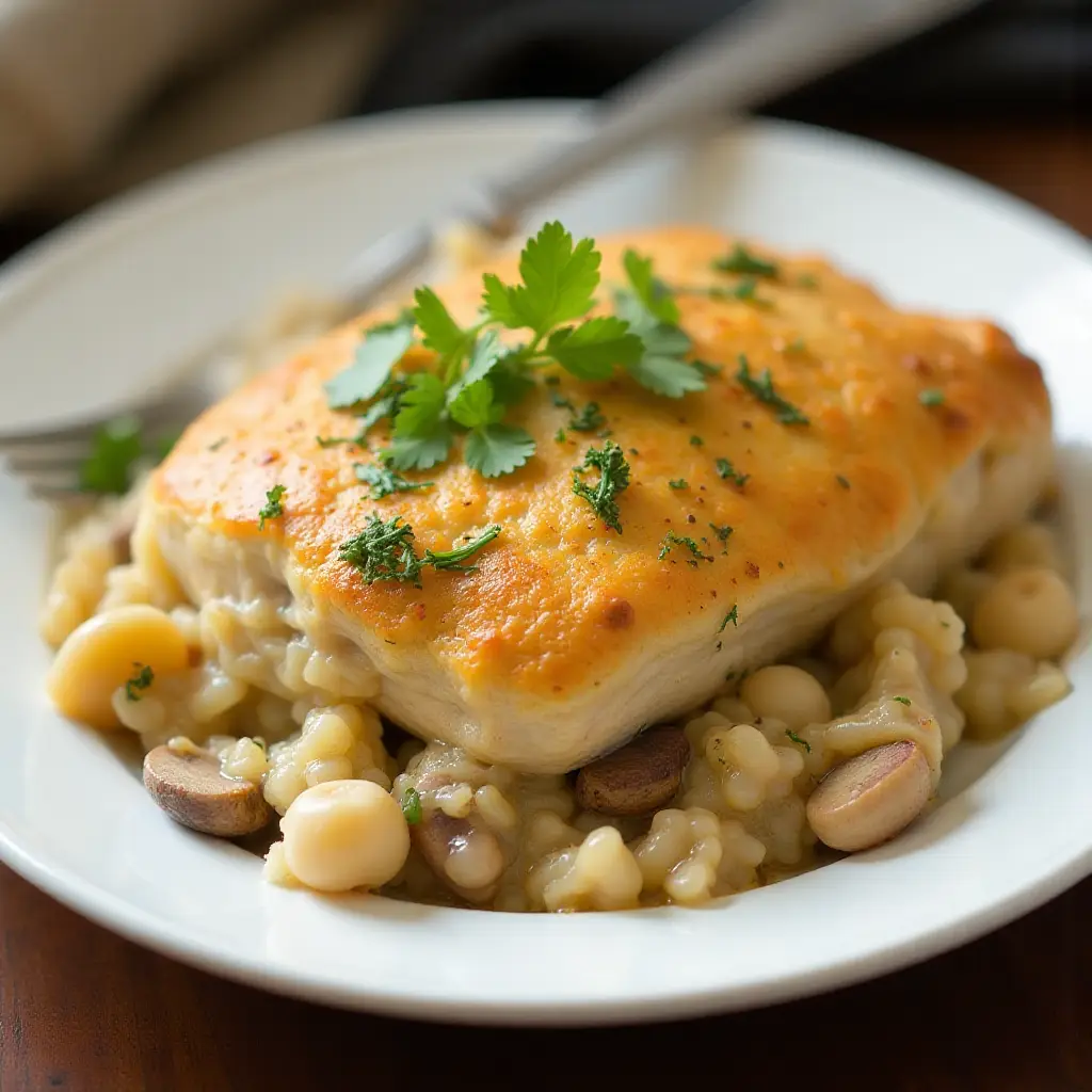 Chicken and Wild Rice Casserole