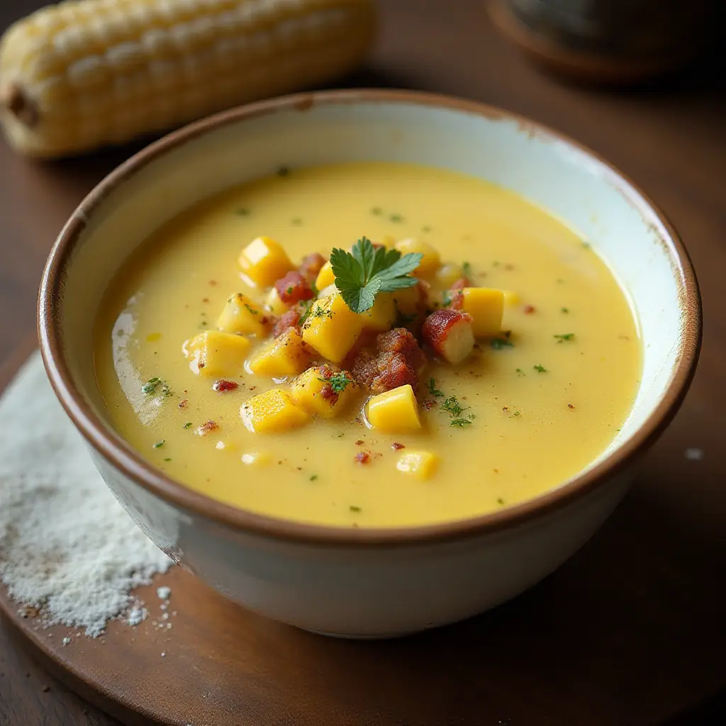 Leftover Corn Chowder