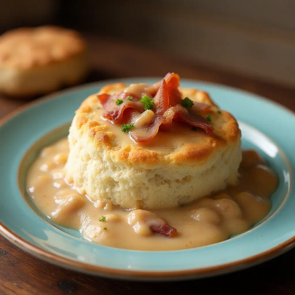Bacon Gravy for Biscuits