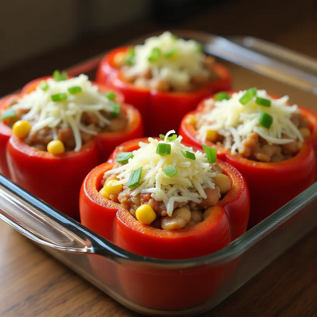 Quick and Easy Stuffed Peppers