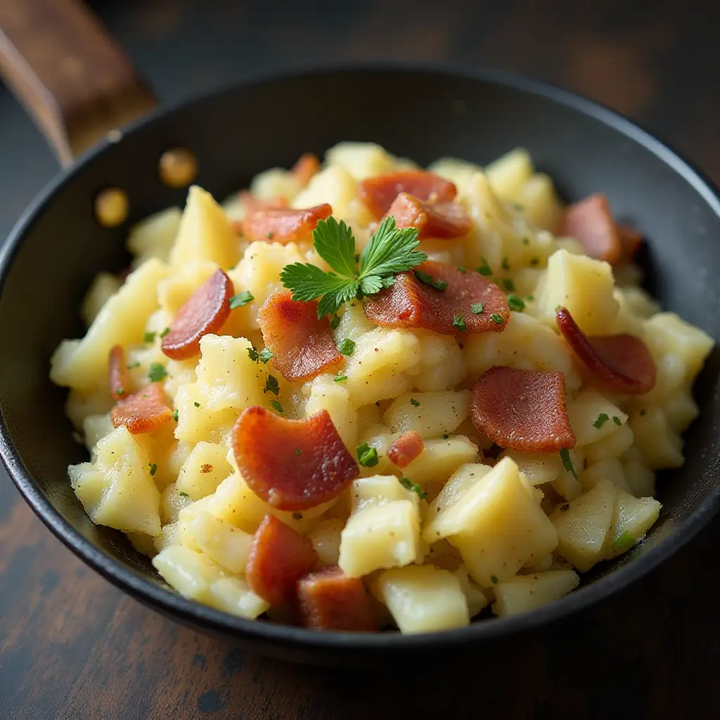 Bacon-Fried Cabbage