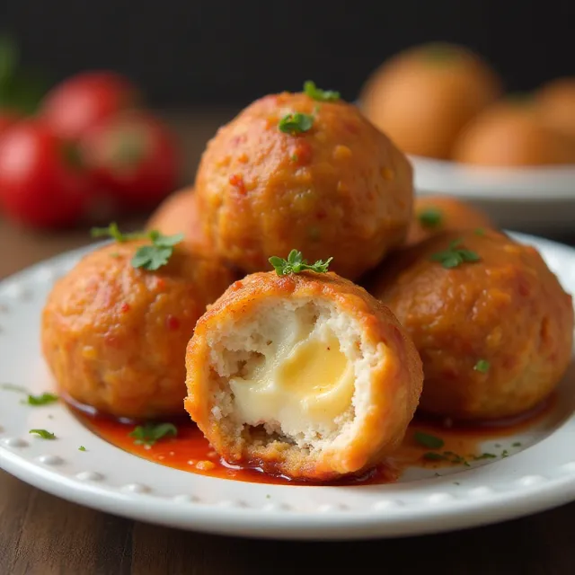 Pepperoni Cheese Balls