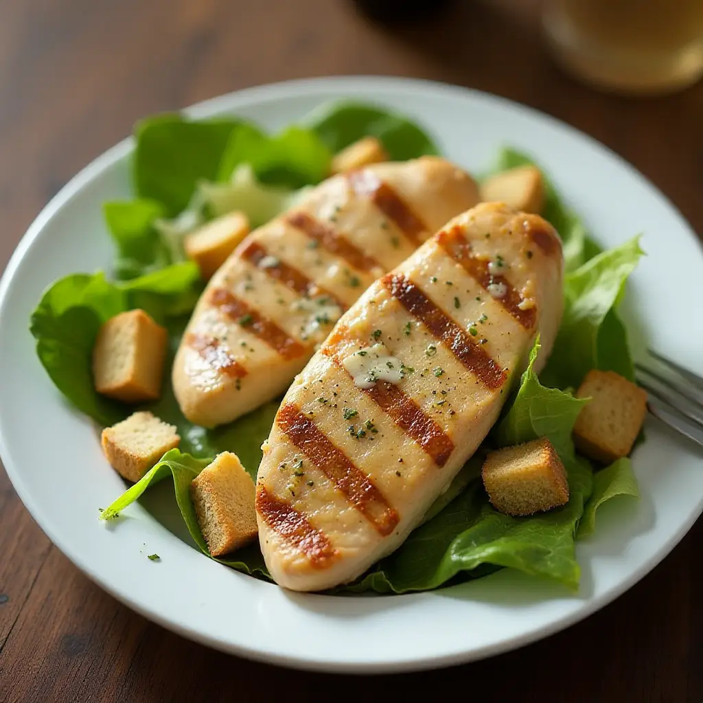 Grilled Chicken Caesar Salad