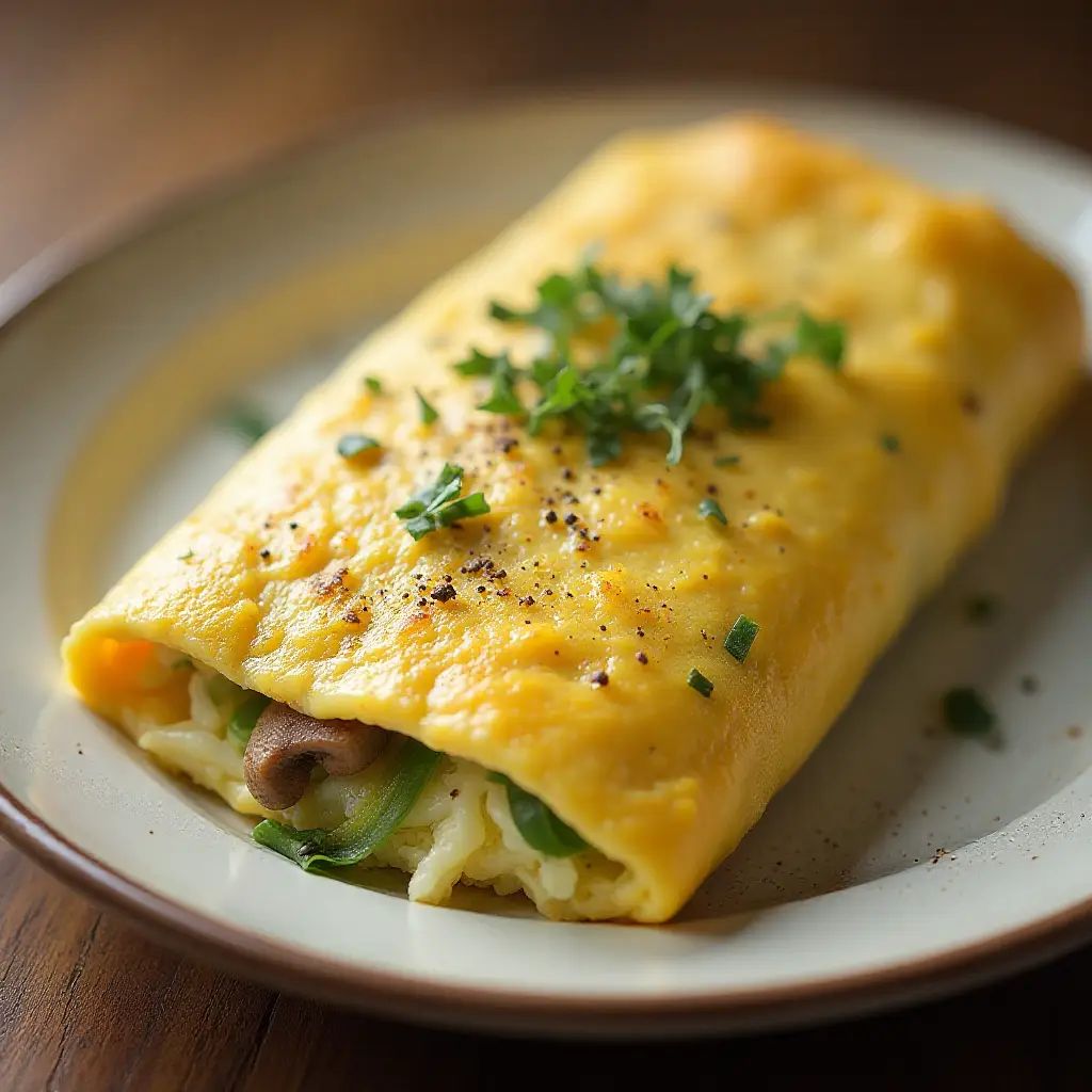 Easy Egg White Omelet