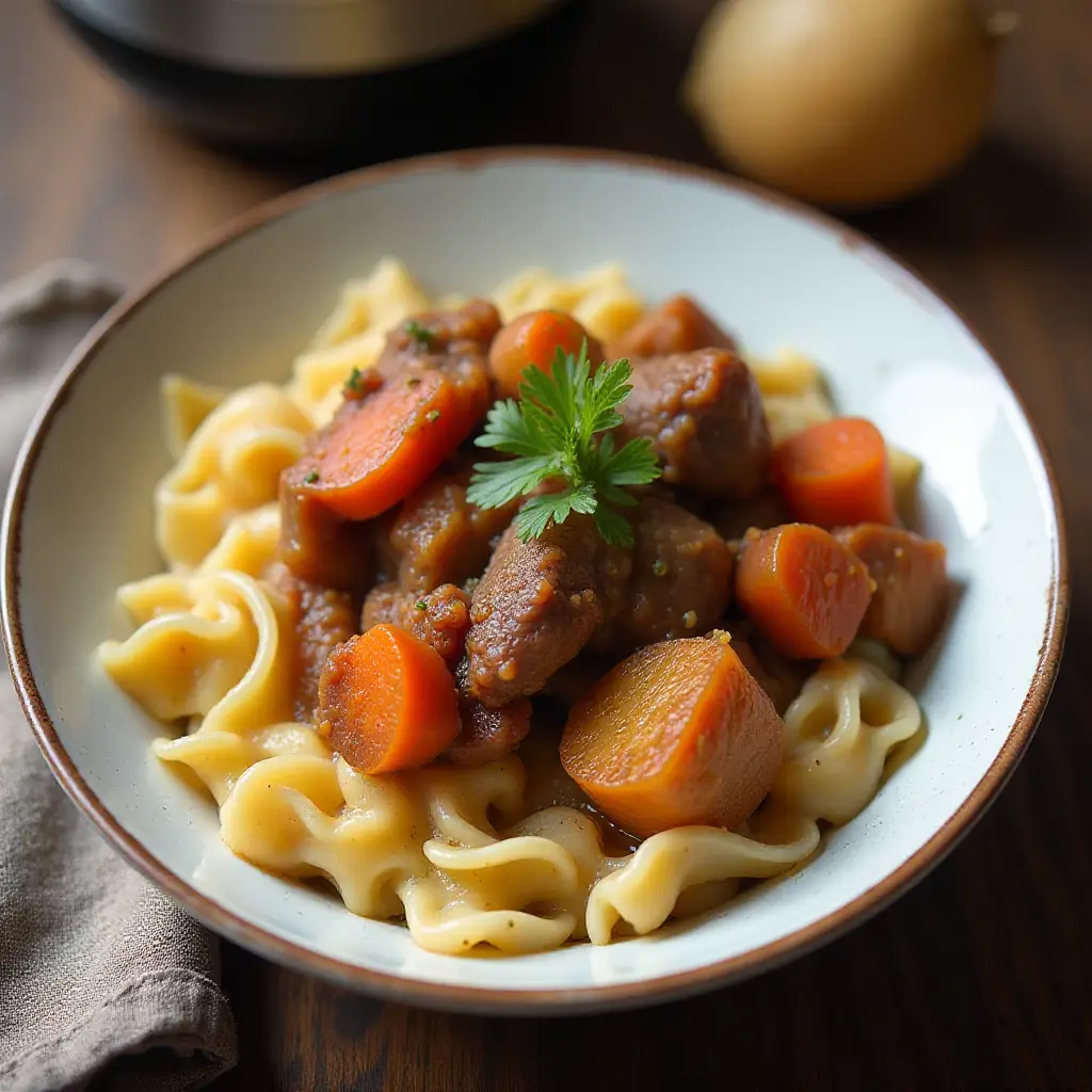 Instant Pot Beef Stew with Red Wine