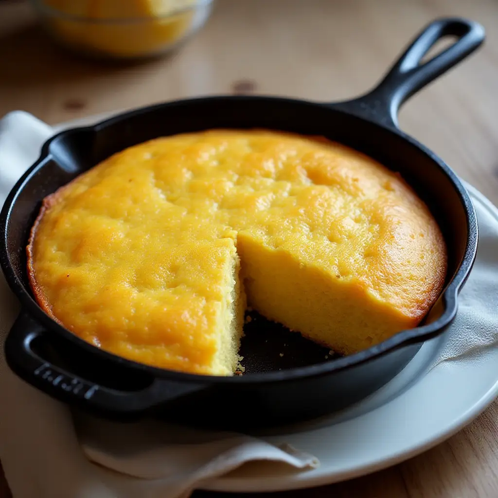 Mom's Sweet Buttermilk Corn Bread