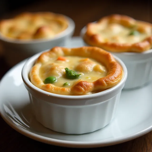 Holiday Ham Pot Pies