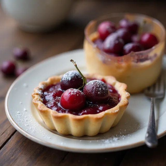 Homemade Cherry Tarts
