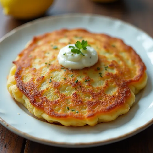 Crispy Potato Pancakes
