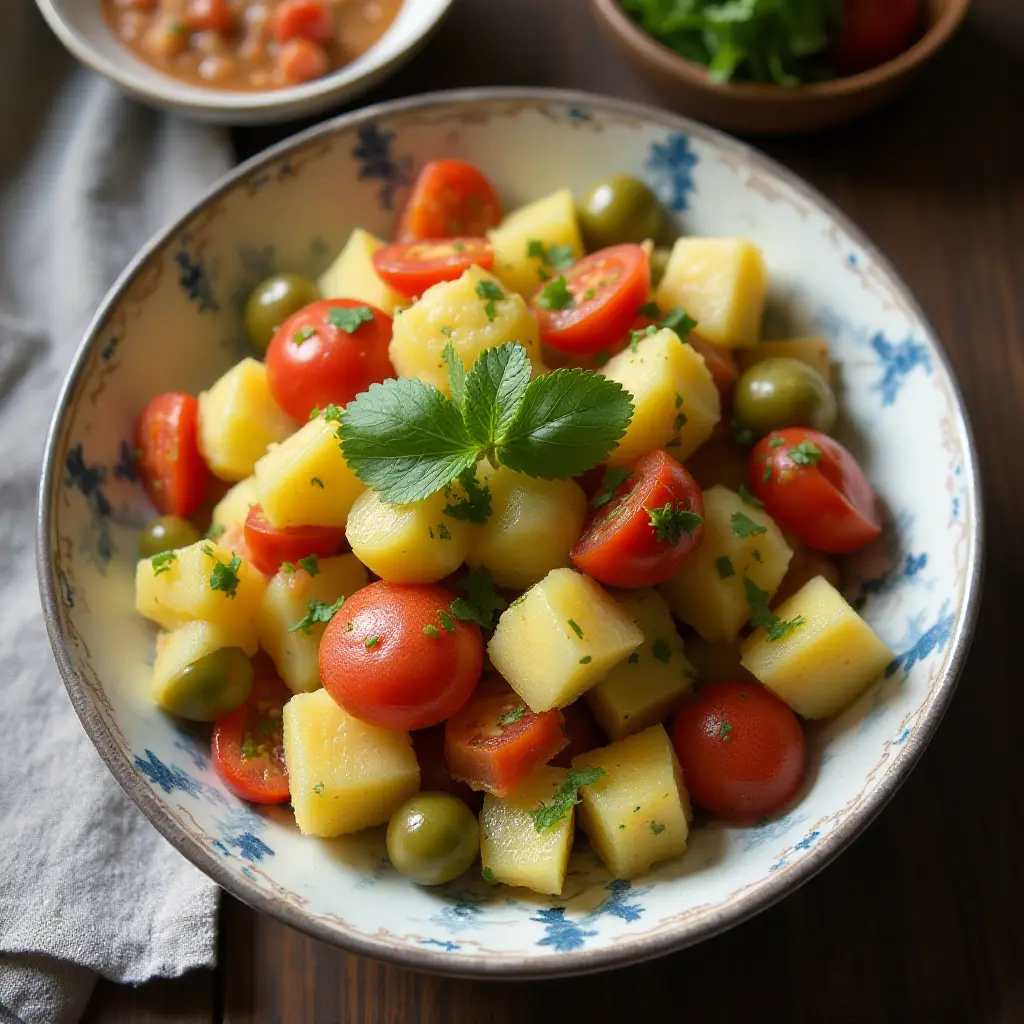 Pipirrana (Spanish Potato Salad)