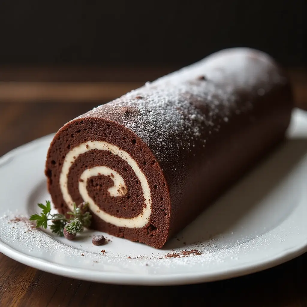 Chocolate Yule Log