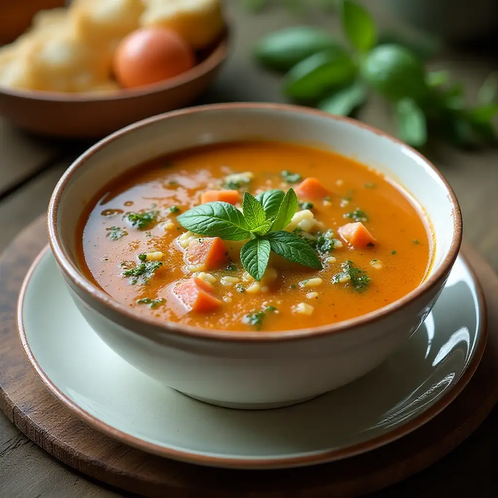 Chilled Zucchini Soup