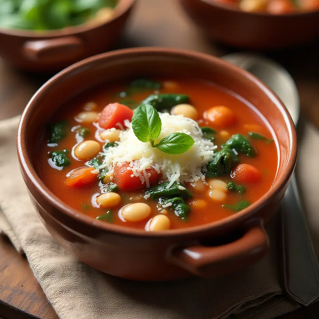 Quick Tomato and Bean Soup Provencal