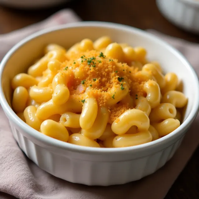 Cheddar Bacon Mac and Cheese