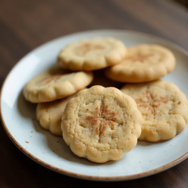 Chai-Spiced Shortbread Cookies