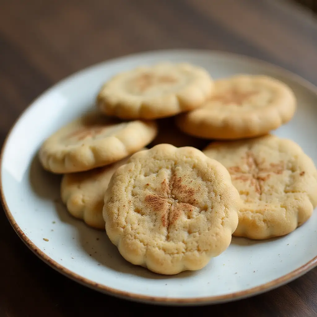 Chai-Spiced Shortbread Cookies