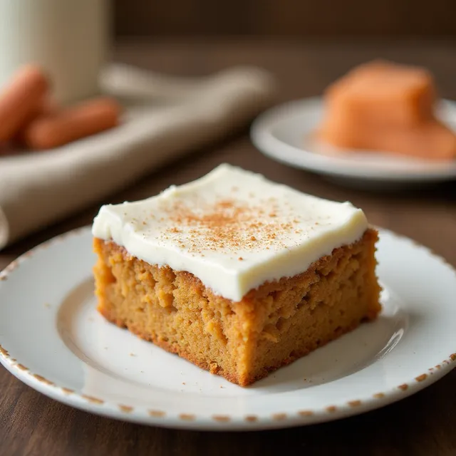 Easy Carrot Cake Bars