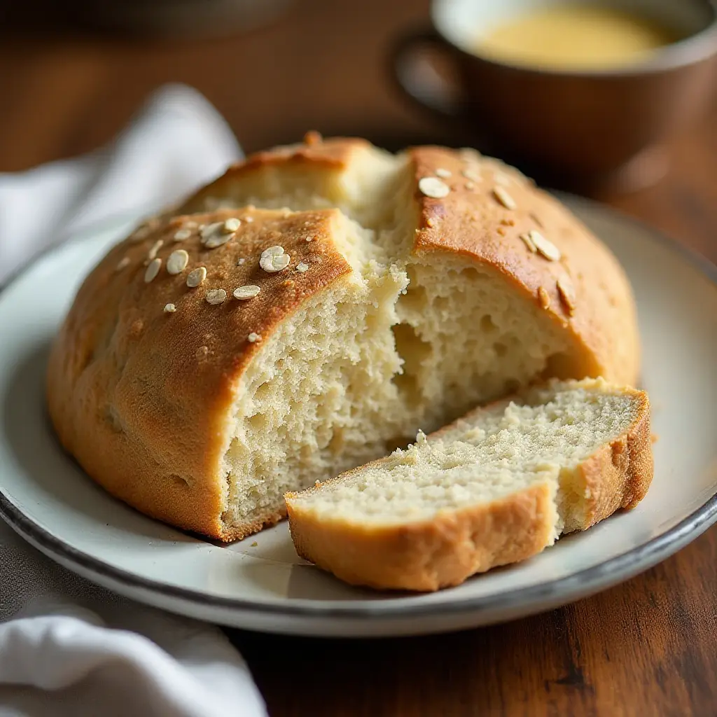 Oatmeal Soda Bread