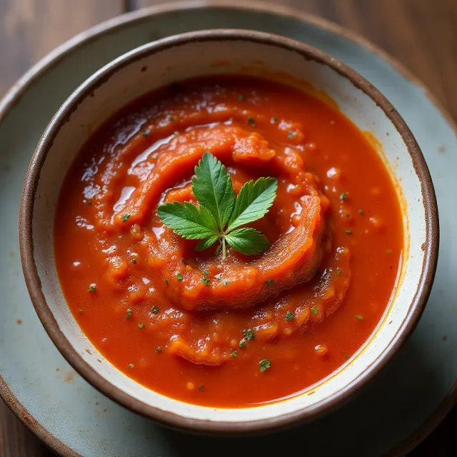 Moroccan Ras el Hanout-Spiced Tomato Sauce