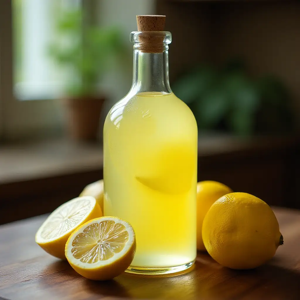 Homemade Limoncello