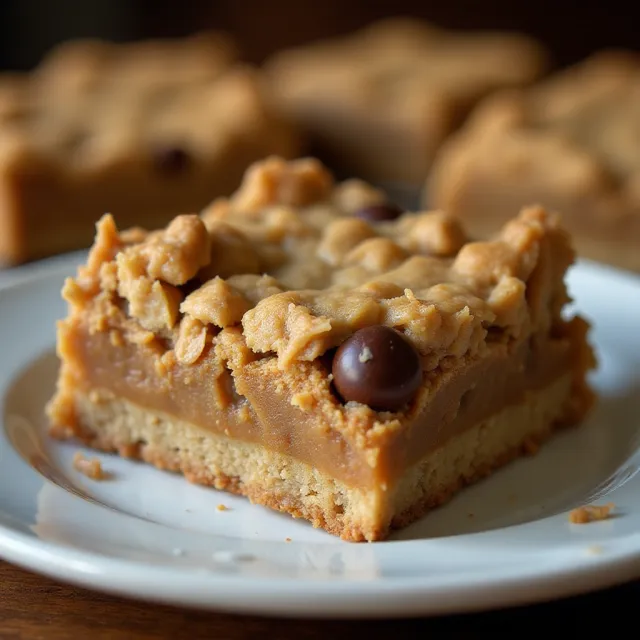 Peanut Butter Monster Cookie Dream Bars