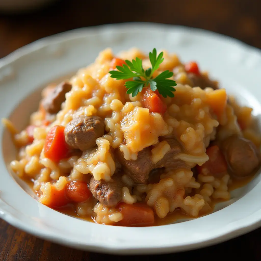 Golompke (Beef and Cabbage Casserole)