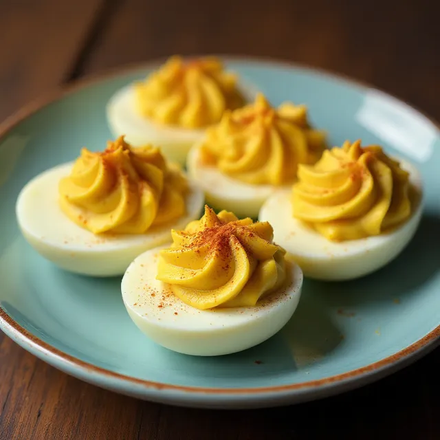 Kimberly's Curried Deviled Eggs