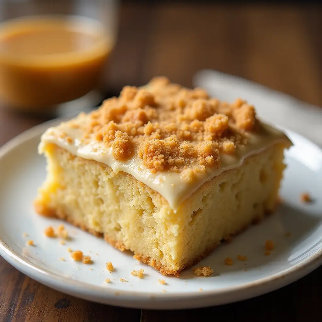 Banoffee Snack Cake