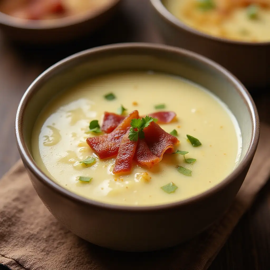 Potato Soup with Cream Cheese