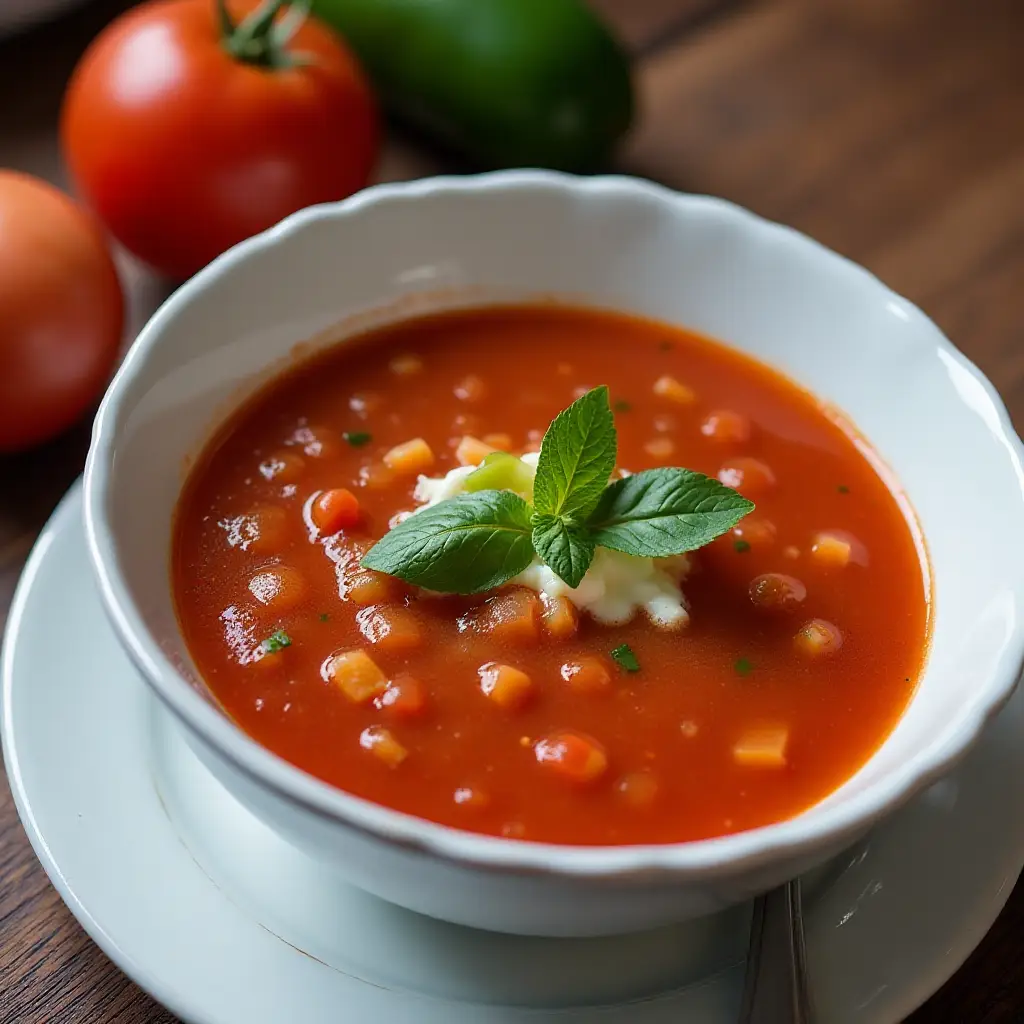 Nancy's Boiled Gazpacho