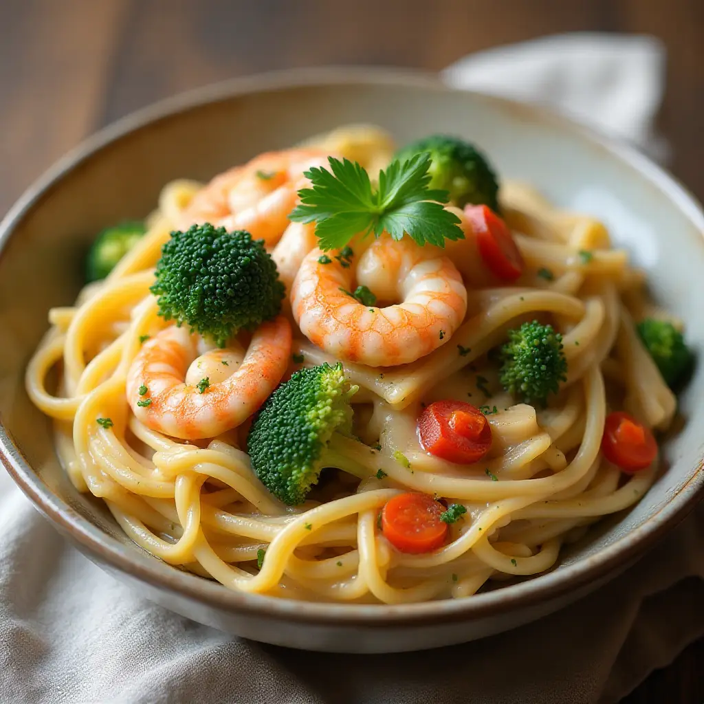 Seafood Linguine