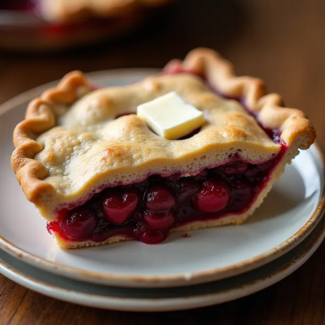 Classic Bing Cherry Pie