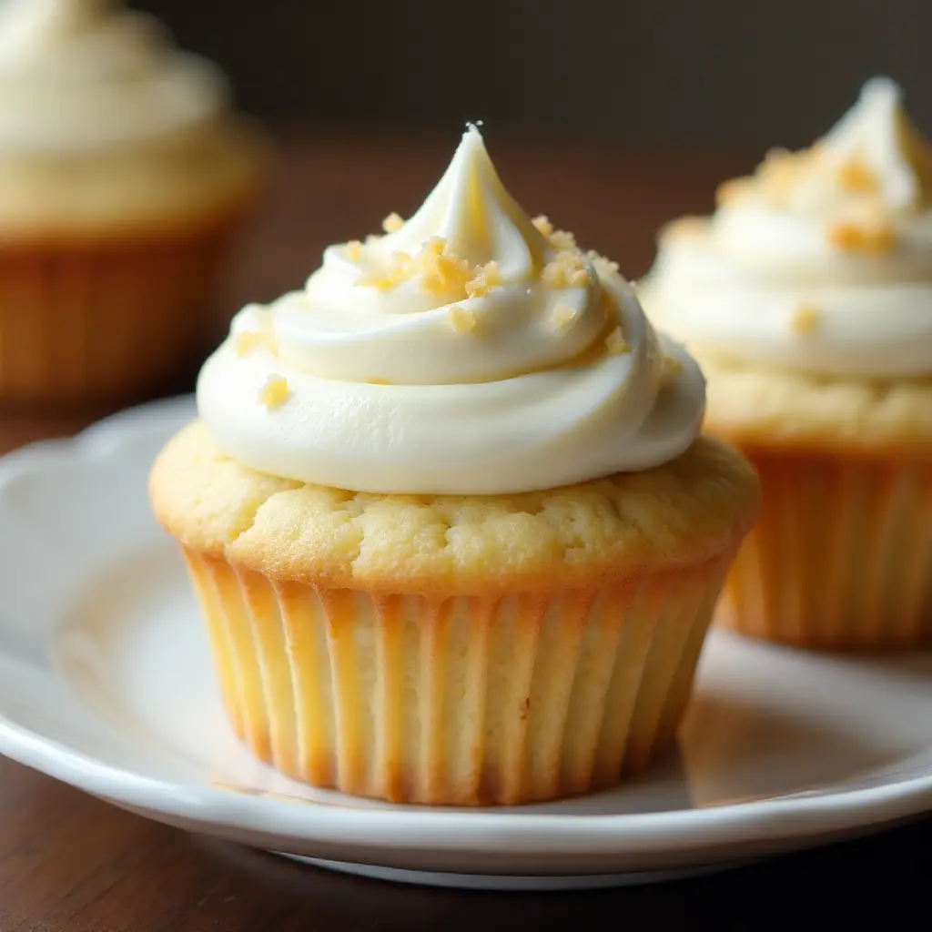 Pound Cake Cupcakes