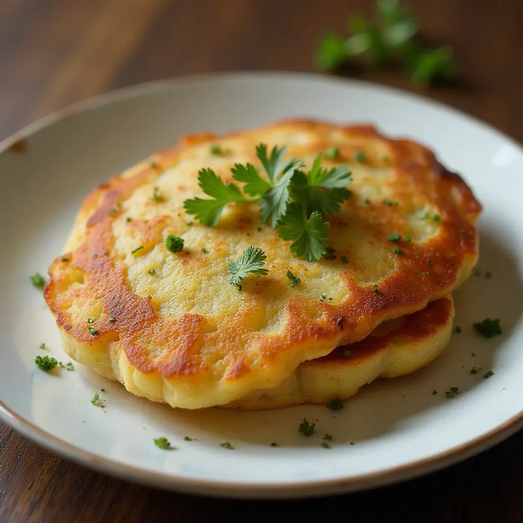 Bramboracky (Czech Savory Potato Pancakes)