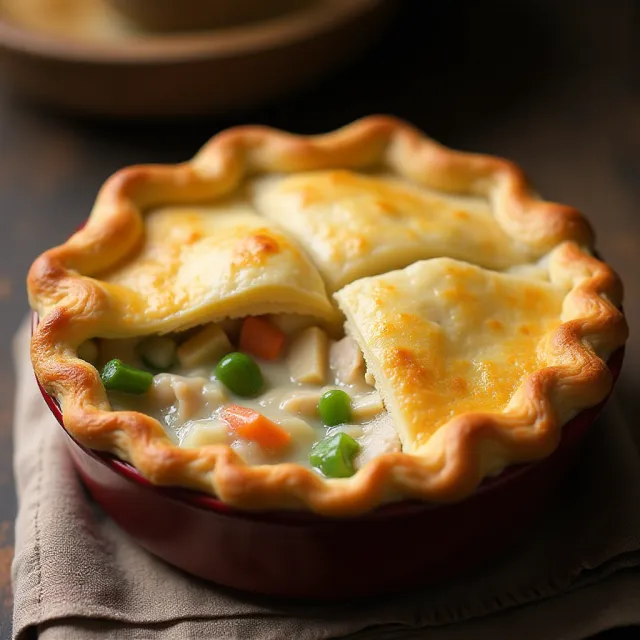Puff Pastry Chicken Pot Pie
