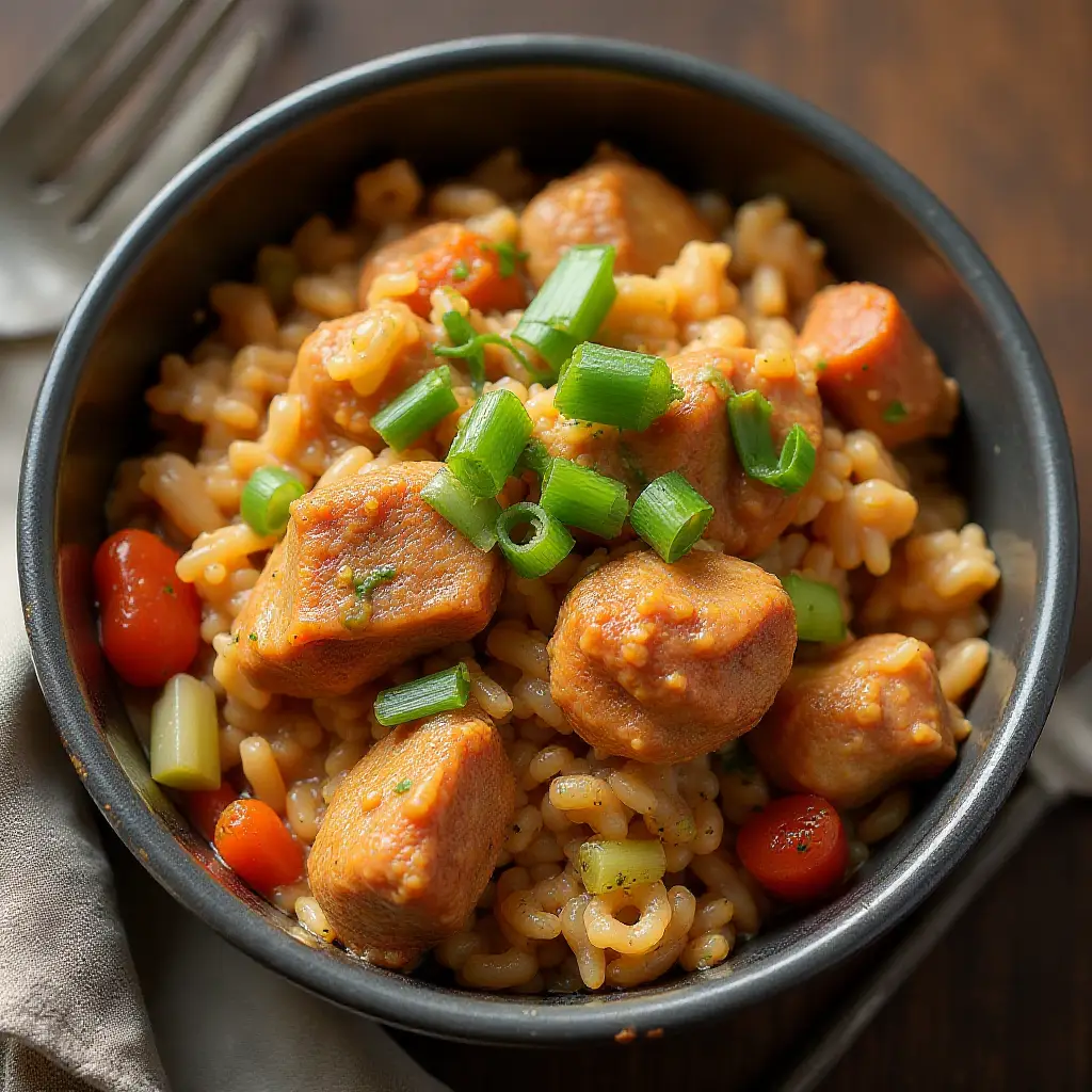 Nicole's Cajun Chicken and Sausage Jambalaya